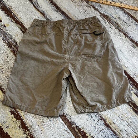Men's The North Face Pull-On Adventure Shorts Small Khaki Stone Pockets - Picture 2 of 8
